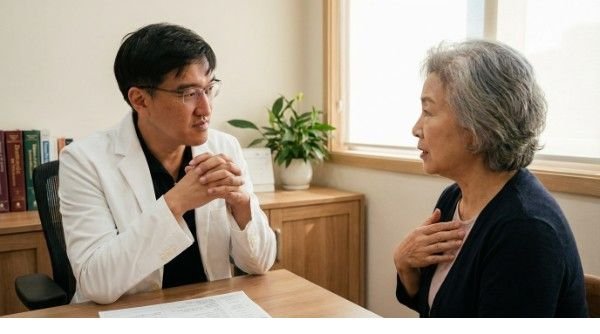 一位優雅熟齡女性沉思女性年齡焦慮 吳紹琥醫師解釋女性年齡焦慮與選擇權 女性自信展現面對女性年齡焦慮的態度