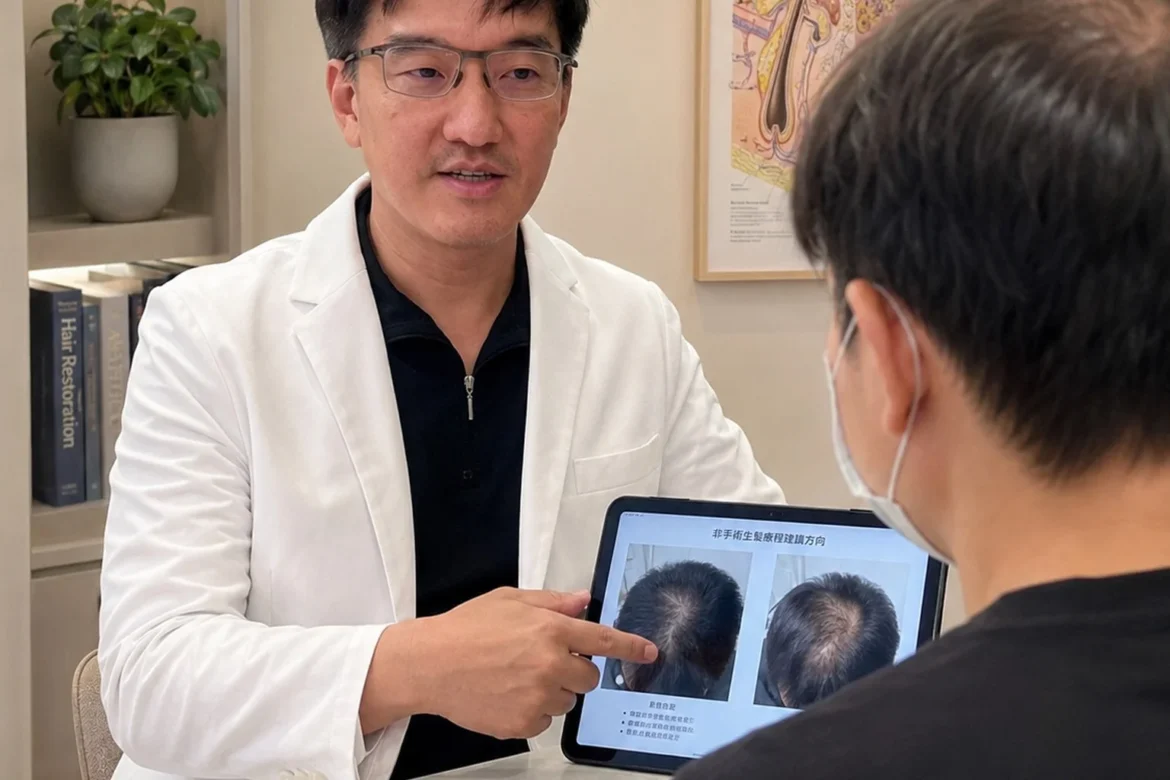 中年落髮非手術增髮方法：吳芮醫師教你應對掉髮心理挑戰