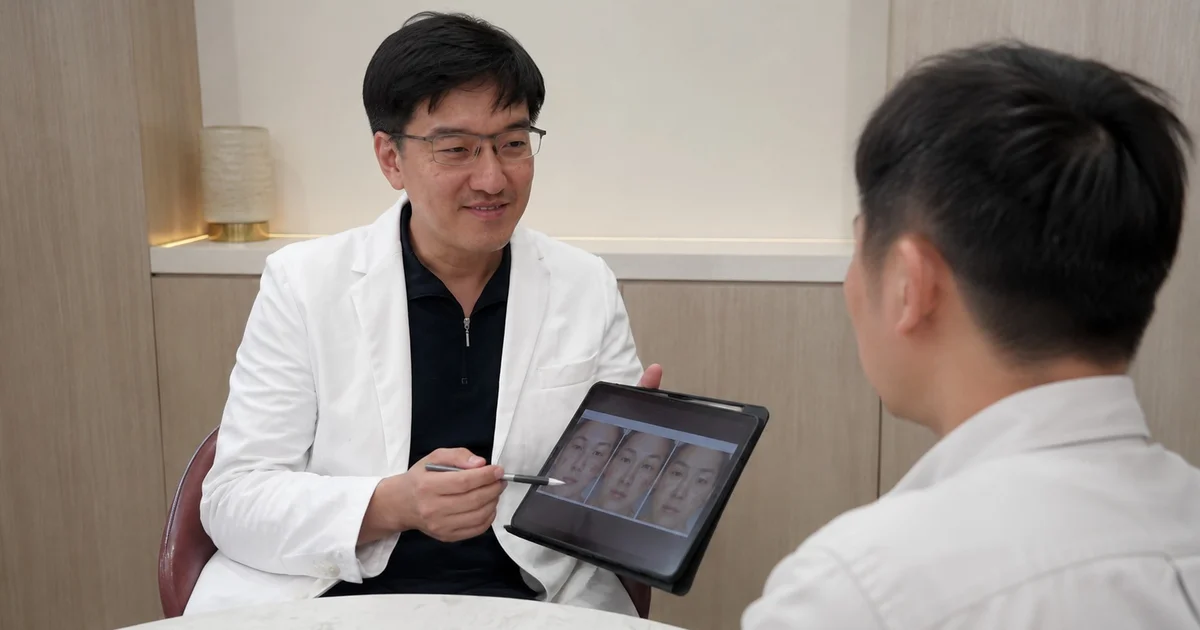 V臉療程提升臉型效果的說明