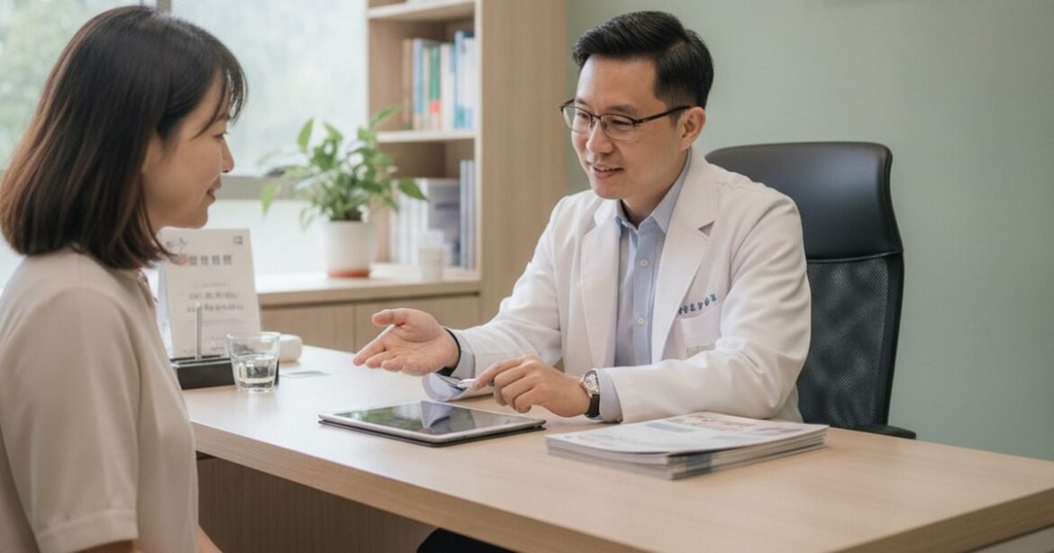 吳芮醫師說明臉部凹陷的常見原因與填充選擇。